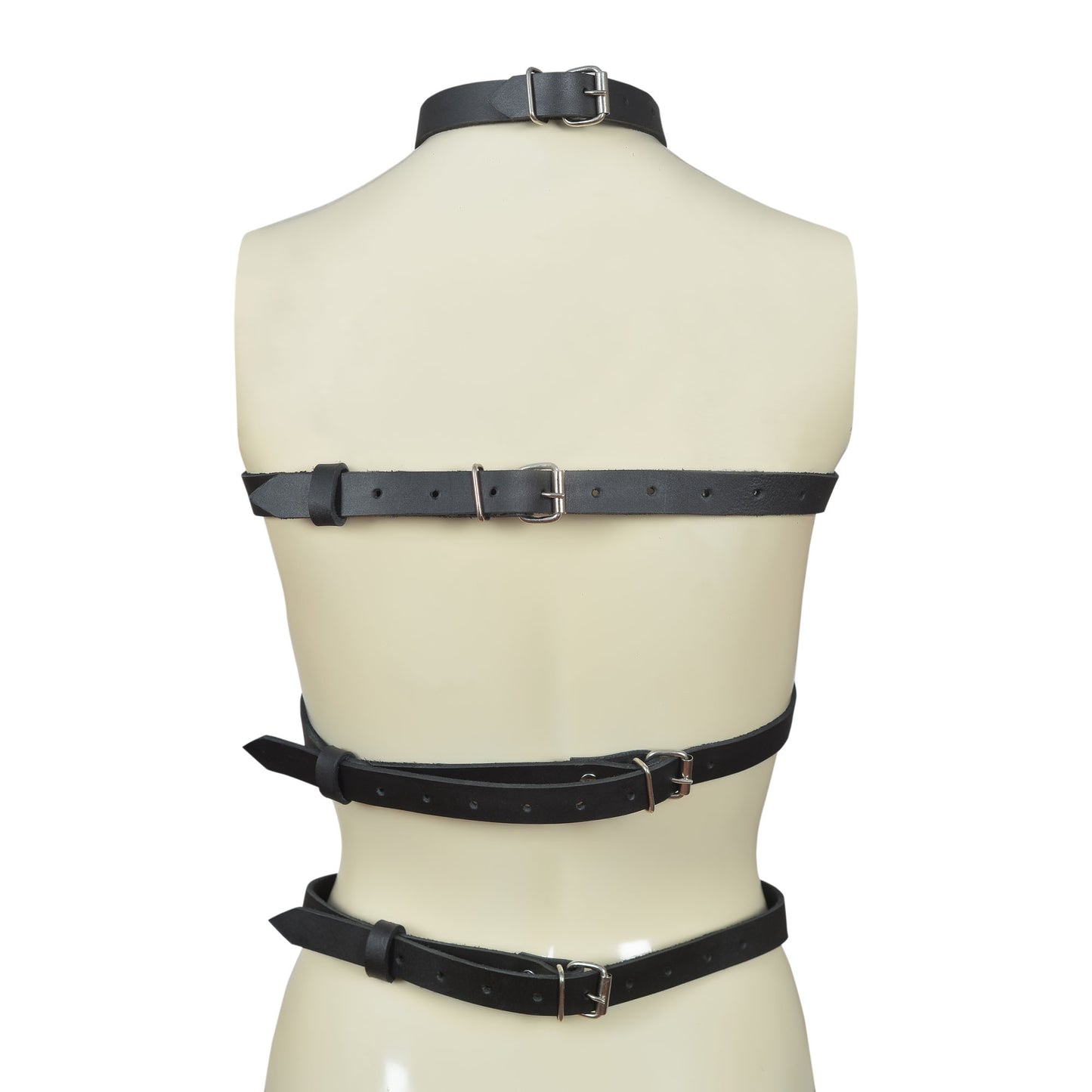 Sexy Leather Harness Body Belt – Adjustable Fetish Fashion & Clubwear by London Knighthood