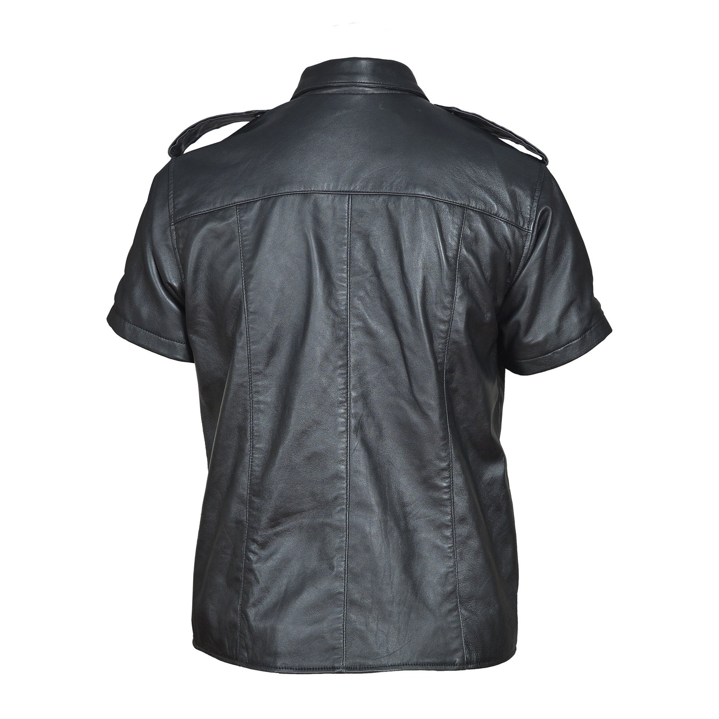 Leather Police BLUF Shirt – Fetish Uniform Top for Men, Sexy Clubwear by London Knighthood