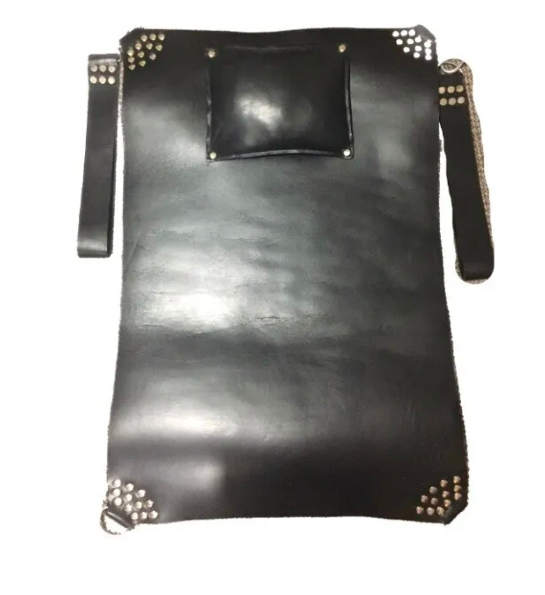 Genuine Leather Heavy Duty BDSM Sling/Swing – Adult Gay Bondage Suspension Sling for Dungeon & Fetish Play