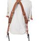 Leather Dual Camera Harness Shoulder Strap – Professional Multi-Camera Leather Harness for DSLR & Mirrorless Photographers