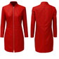 GENUINE LEATHER LADIES WOMAN SEXY PARTY FULL SLEEVE RED YELLOW BROWN GREEN DRESS