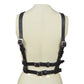 Punk PU Leather Waist Harness Belt – Gothic Adjustable Body Strap for Festival, Club, and Fetish Fashion by London Knighthood