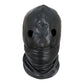 Leather Bondage Hood Mask with Detachable Straps – Fetish BDSM Sensory Deprivation Gear by London Knighthood