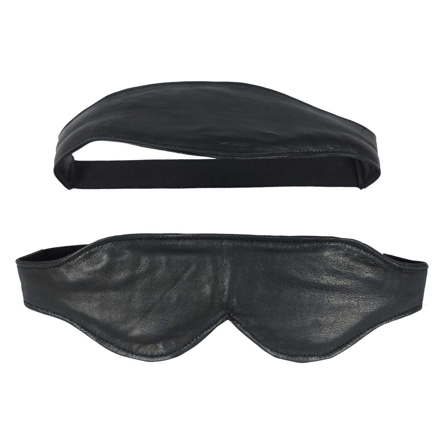 Leather Bondage Hood Mask with Detachable Straps – Fetish BDSM Sensory Deprivation Gear by London Knighthood