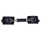 Real Leather Heavy Duty Lockable Wrist Restraints – BDSM Bondage Cuffs Set for Fetish & Submissive Play by London Knighthood