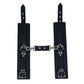 Real Leather Heavy Duty Lockable Wrist Restraints – BDSM Bondage Cuffs Set for Fetish & Submissive Play by London Knighthood