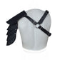 Leather Gladiator Shoulder Harness – Medieval LARP Body Armor Costume for Cosplay & Reenactment by London Knighthood
