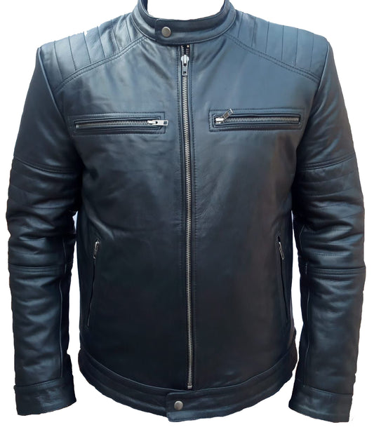 Premium Quality Genuine Leather Jacket – Classic Timeless Outerwear for Men & Women