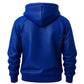 Men's Genuine Premium Luxury Leather Handmade Hoodie Green Blue Red